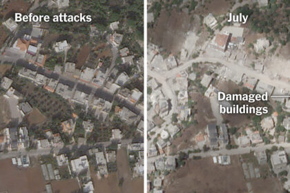 The toll of ten months of dormant conflict on the border between Israel and Lebanon