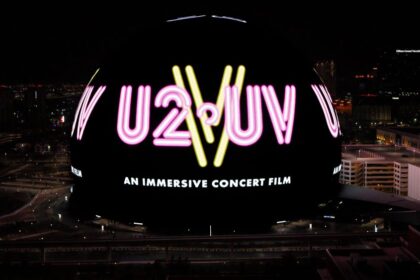 U2 announces 'V-U2' concert film to be shown at Sphere Las Vegas