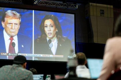 ABC denies 'whistleblower' claim that Kamala Harris received help in Trump debate