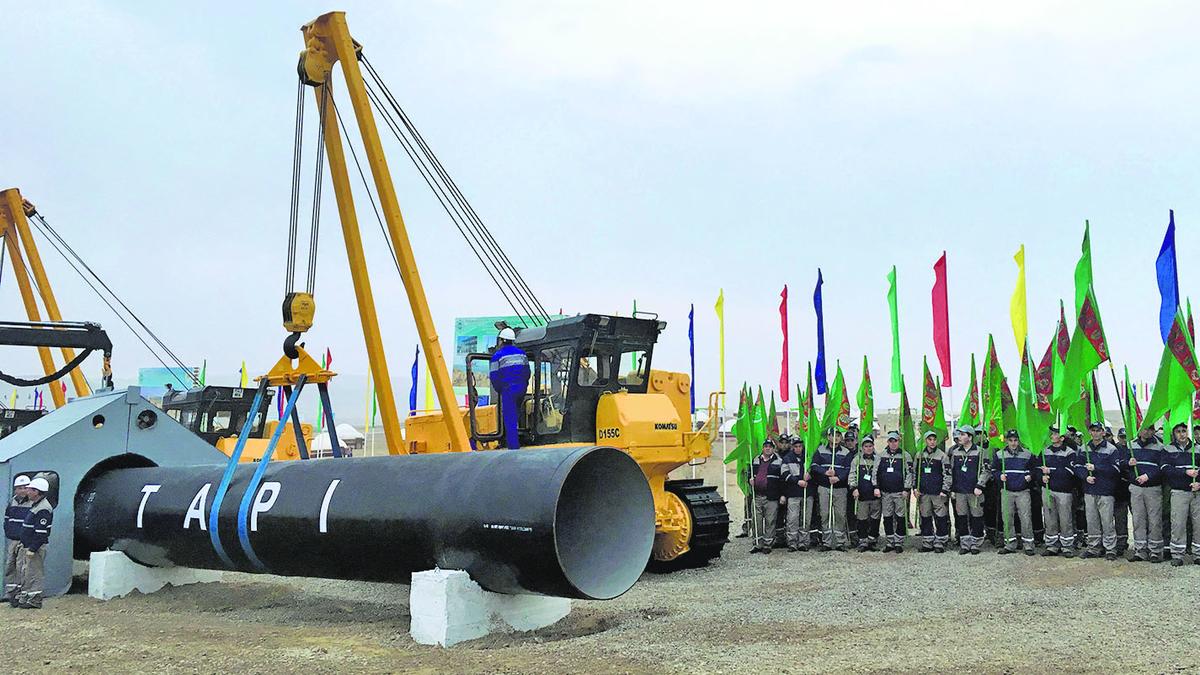 Afghanistan has started work on the TAPI pipeline