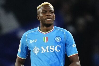 Victor Osimhen reportedly has a release clause of &pound;113 million.