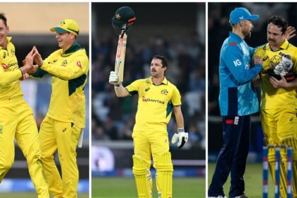 Australia beats England first ODI, result, scores, Travis Head century, Marnus Labuschagne bowling, highlights