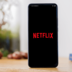 Screenshot of Netflix start-up screen on an Android smartphone