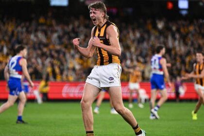 Calsher Dear's epic performance in first final eliminates Western Bulldogs from September, Hawthorn Hawks final win, Game Day Routine, Jack Ginnivan London Tavern, Sam Mitchell, Hokball, Exclusive, Interview