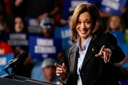 Coinbase CFO Alesia Haas says Kamala Harris is using a company to accept crypto donations