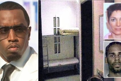 Diddy in Hellhole prison where Ghislaine Maxwell and R Kelly spent time