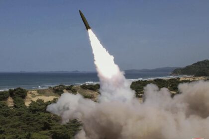 Japan's Defense Ministry says North Korea has tested a ballistic missile