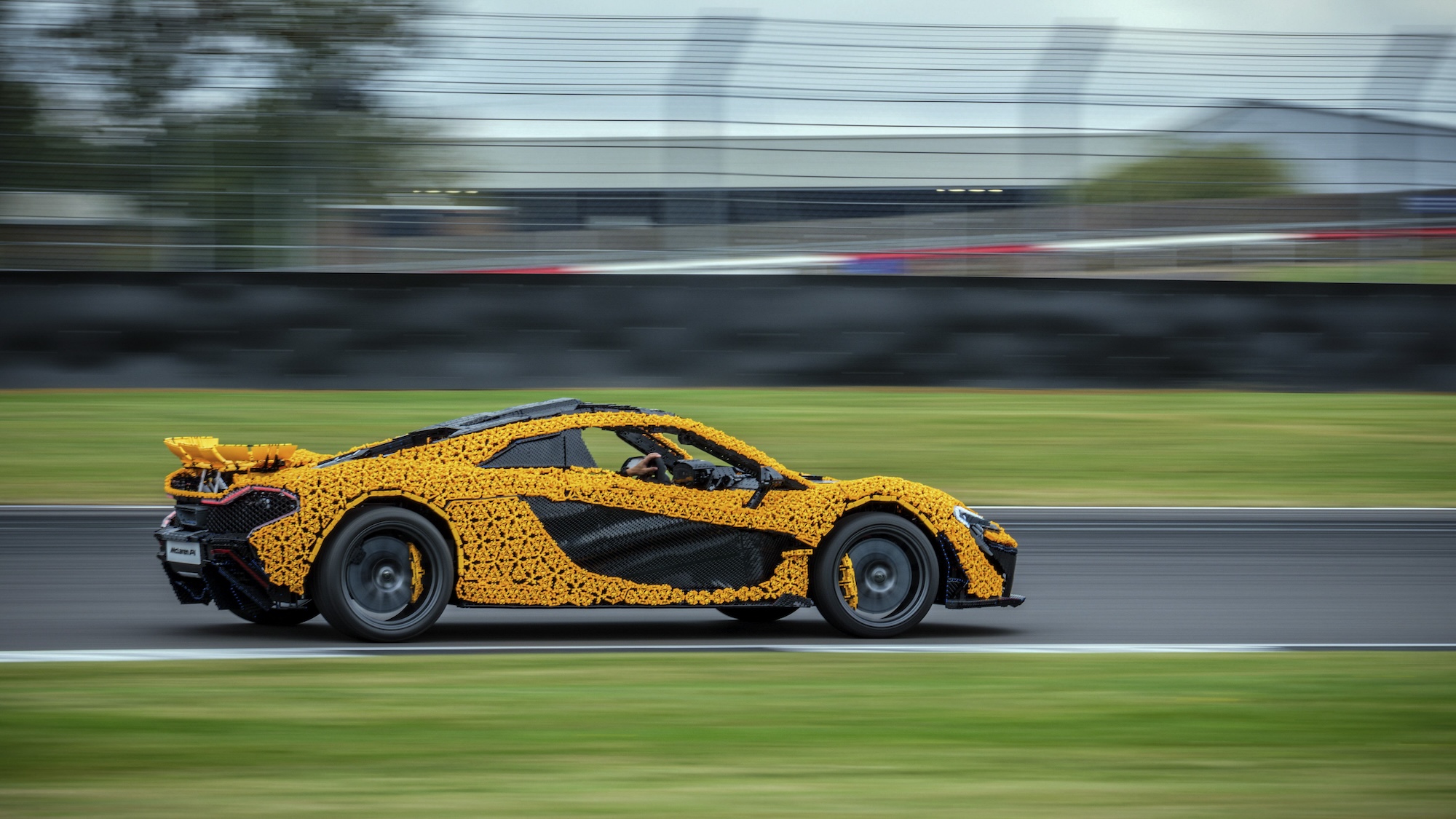 LEGO built a complete, drivable McLaren P1 model