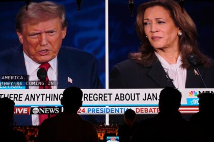 More than 67 million people watched the debate between Donald Trump and Kamala Harris. That is a lot higher than in June