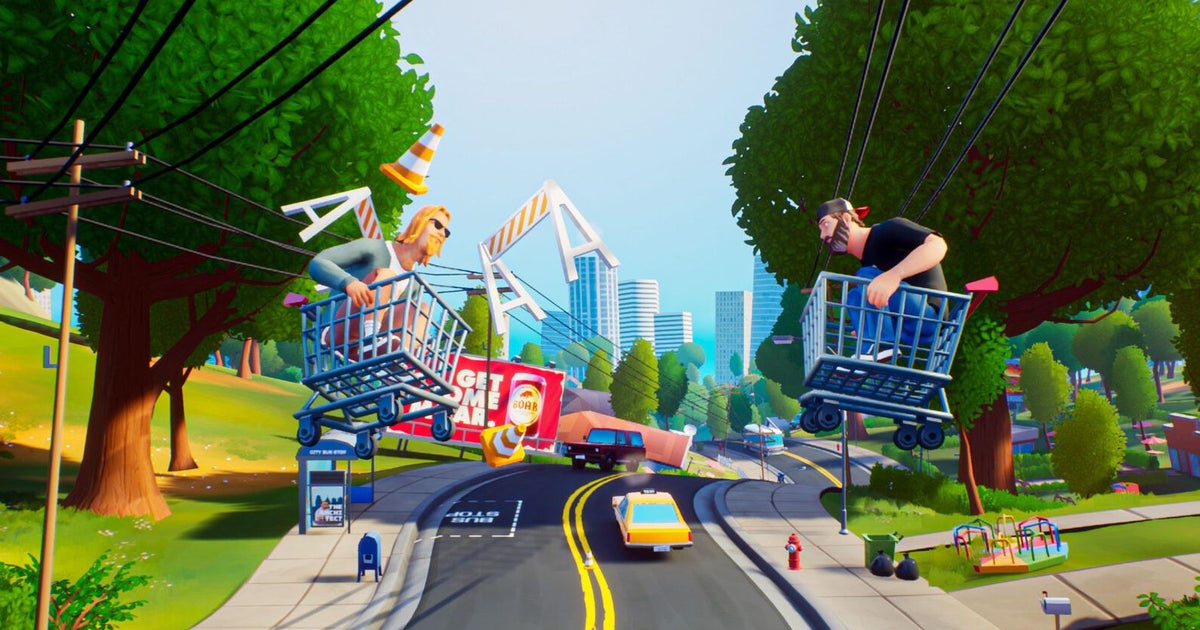 Revisit the shopping trolley pain of Jackass in racing game Slackers: Carts Of Glory