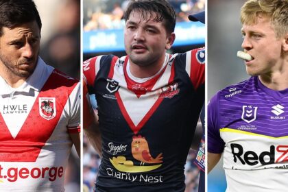 Sydney Roosters squad, goals, Ben Hunt, Tyran Wishart, Brandon Smith ACL injury