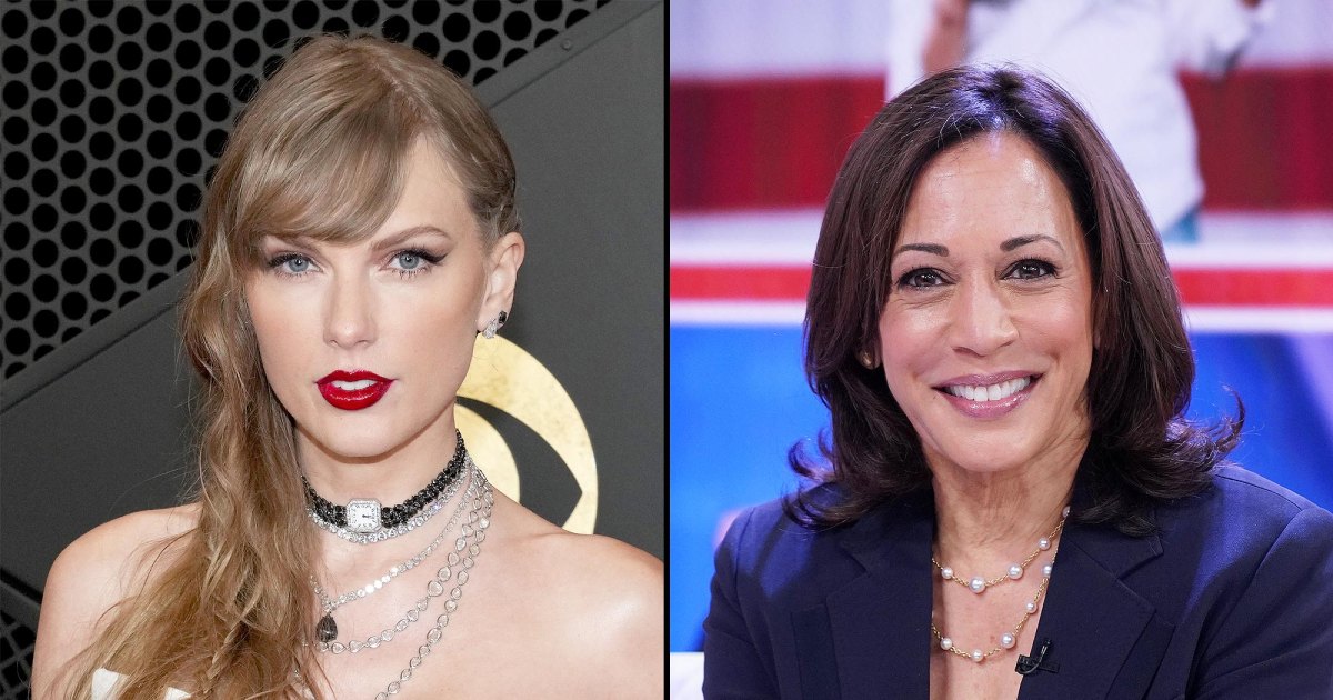 Taylor Swift Endorses Kamala Harris, Signs 'Childless Cat Lady' Post