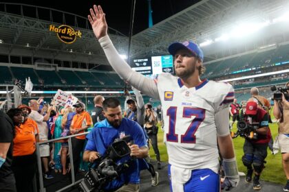 The Bills-Dolphins Thursday night game was the third most-watched game in Amazon Prime Video history